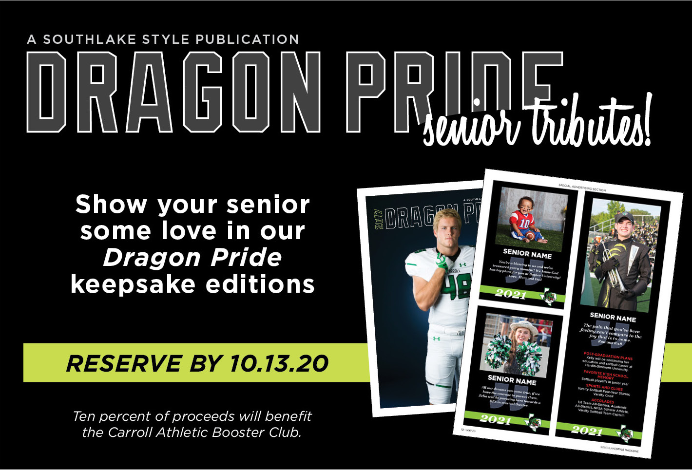 Dragon Pride Senior Tributes